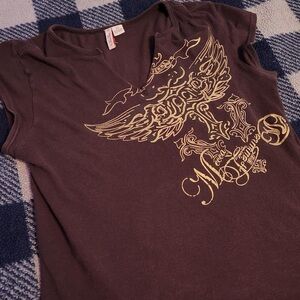 Y2K Mcbling shirt by Mecca femme